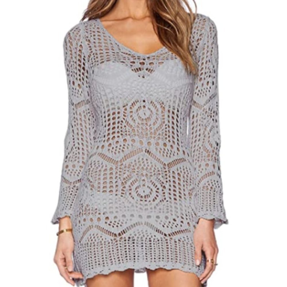 Beach Tops Sexy Perspective Cover Dresses